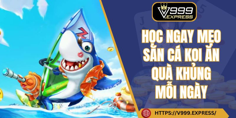 Học ngay mẹo săn cá koi ăn quà khủng mỗi ngày