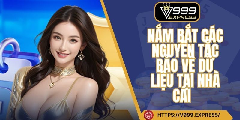 Nắm bắt các nguyên tắc bảo vệ dữ liệu tại nhà cái